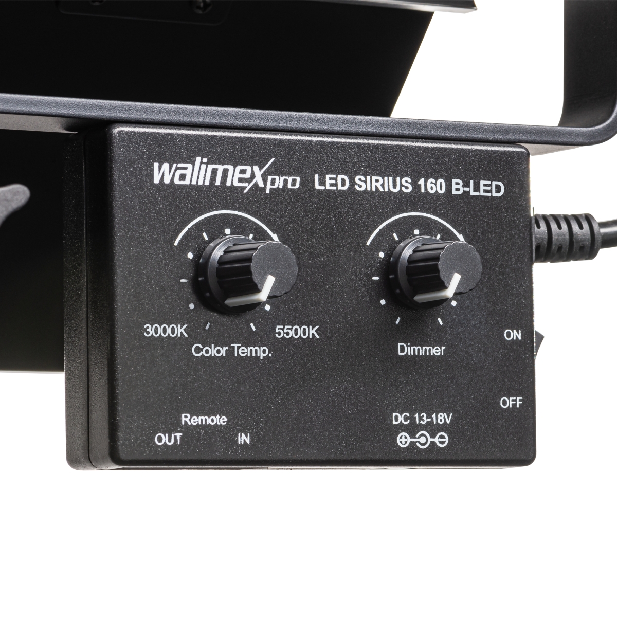 Walimex pro LED Sirius 160 Bi Color 65W - 2er Set inkl. 2x Stativ 2,6m und Fernbedienung