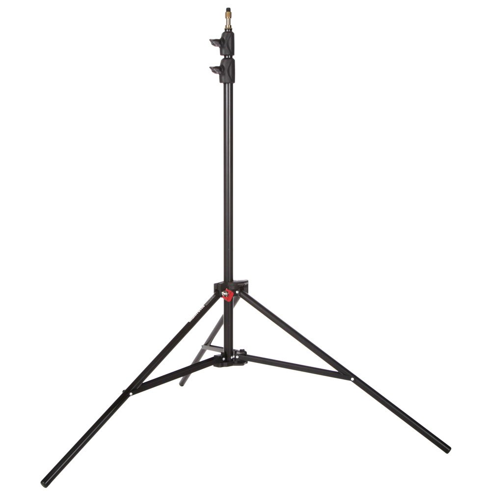 Manfrotto Alu-Klappstativ II schwarz, luftgedämpft, 101-237 cm, belastbar bis 5 kg