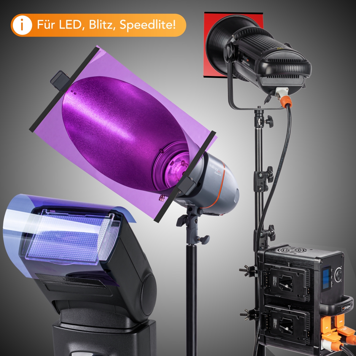 Walimex pro Farbfilterset 12tlg., 40x50cm