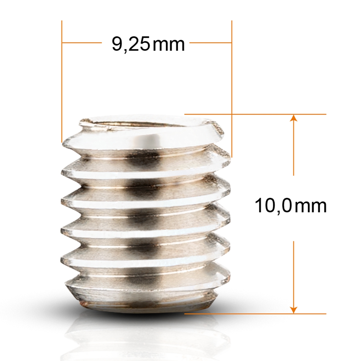 Walimex pro Gewindeadapter 1/4 auf 3/8 Zoll, 2x