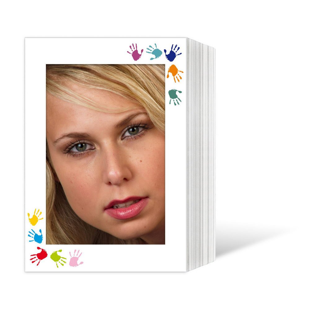 Endlos 13x18 weiß Motiv Hände