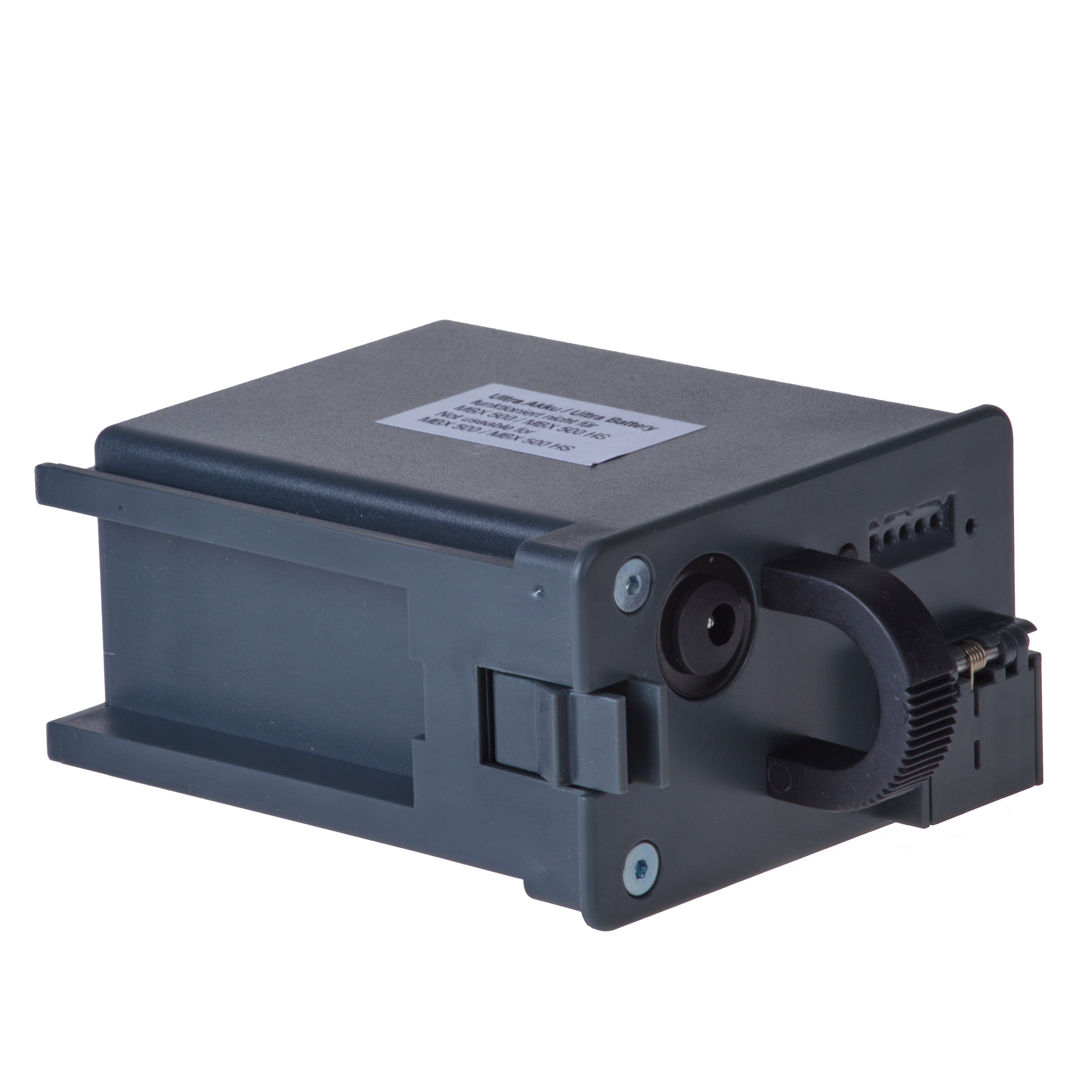 PRIOLITE Wechselschublade A500 mit Akku 16V - DC Niedervolt-Buchse