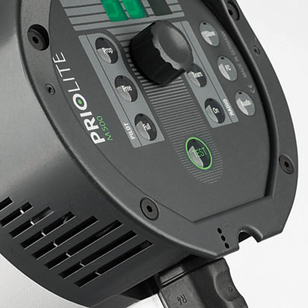 Priolite M 500 Kompaktblitzgerät für Netzbetrieb - Multivoltage