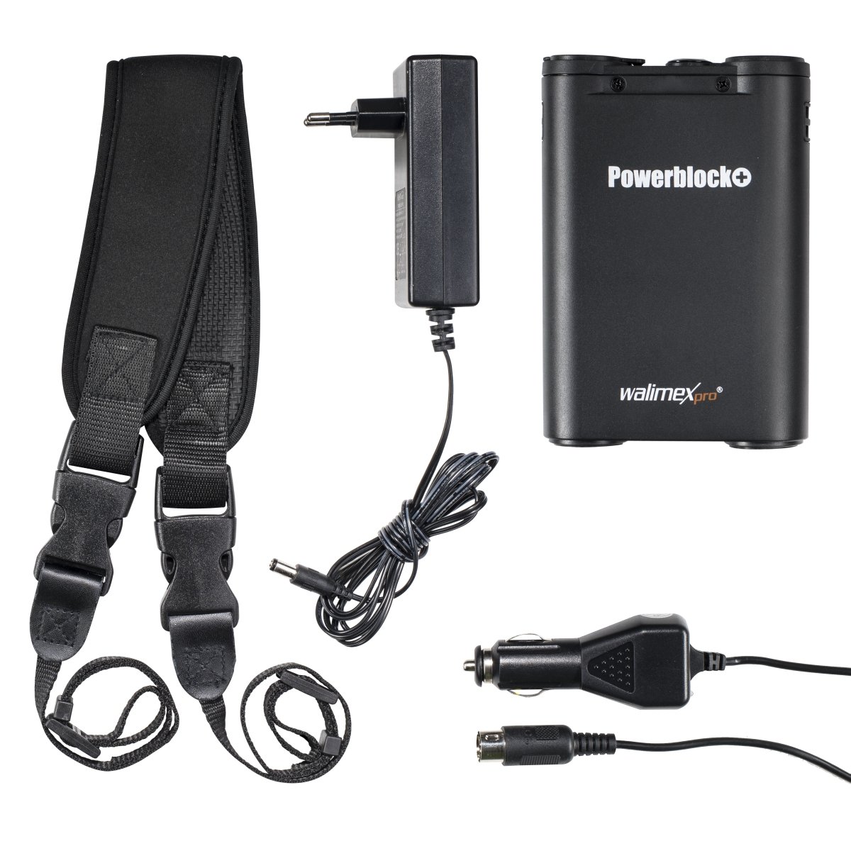 Walimex pro Powerblock Plus 2000 + Kabel für Sony