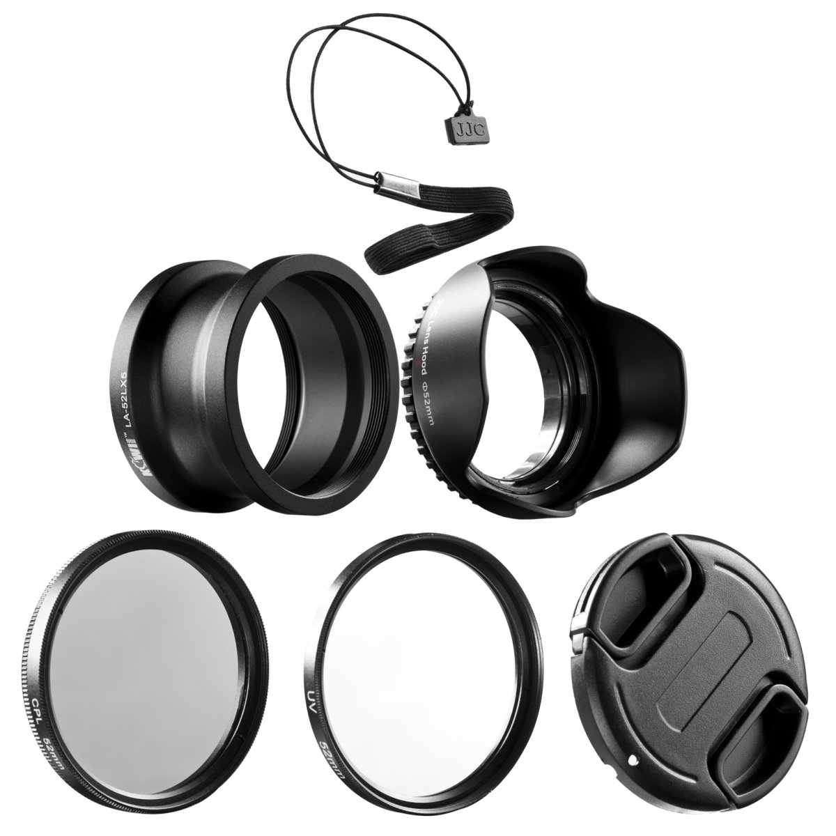 KIWIfotos LX5K Objektiv Zubehörset 52mm Panasonic