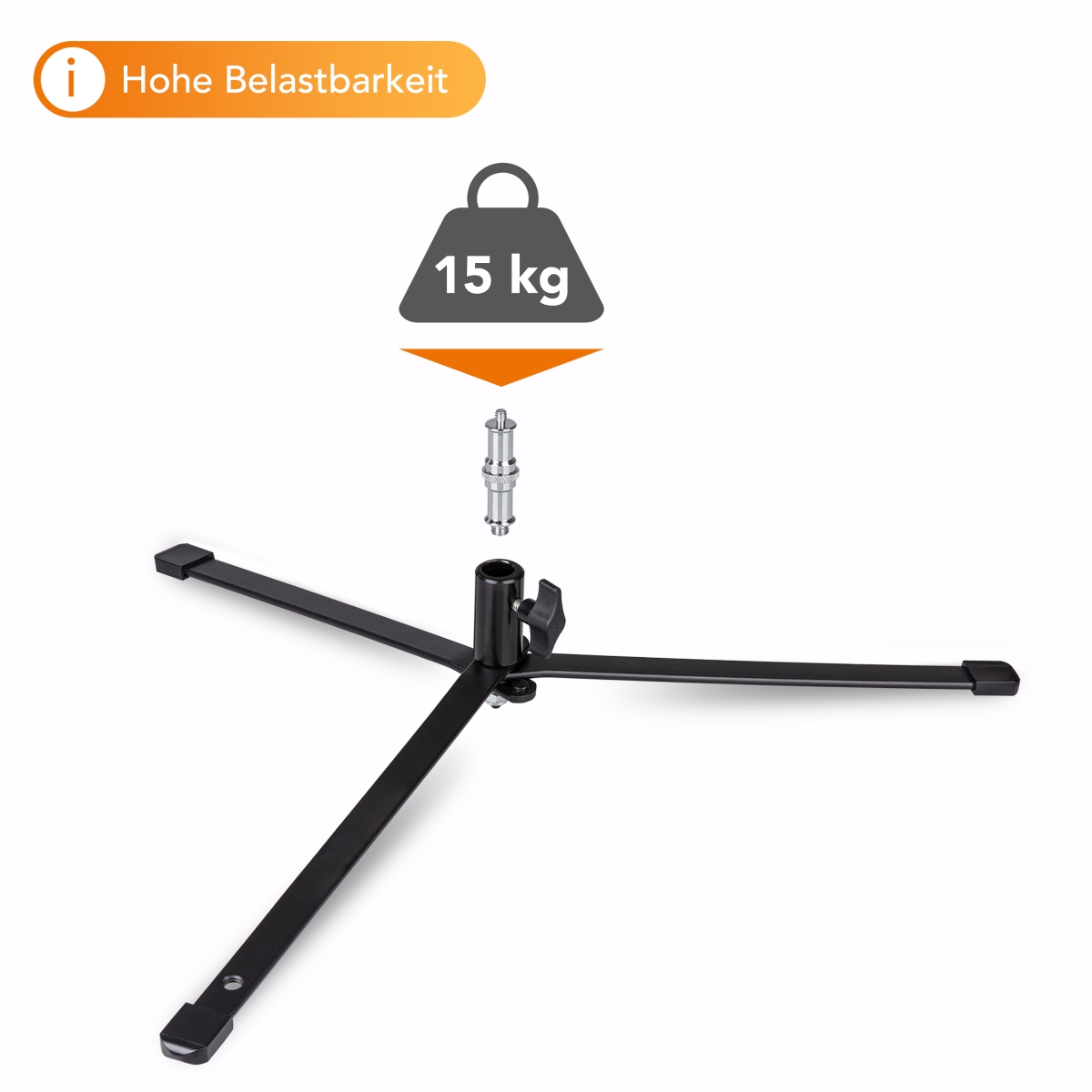 Walimex pro Boden Lampenstativ BL-K 15cm