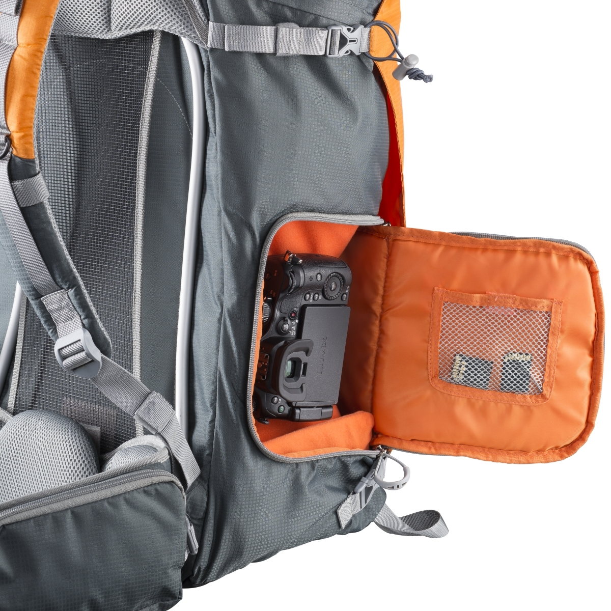 Mantona Kamerarucksack elementsPro 50 grau orange