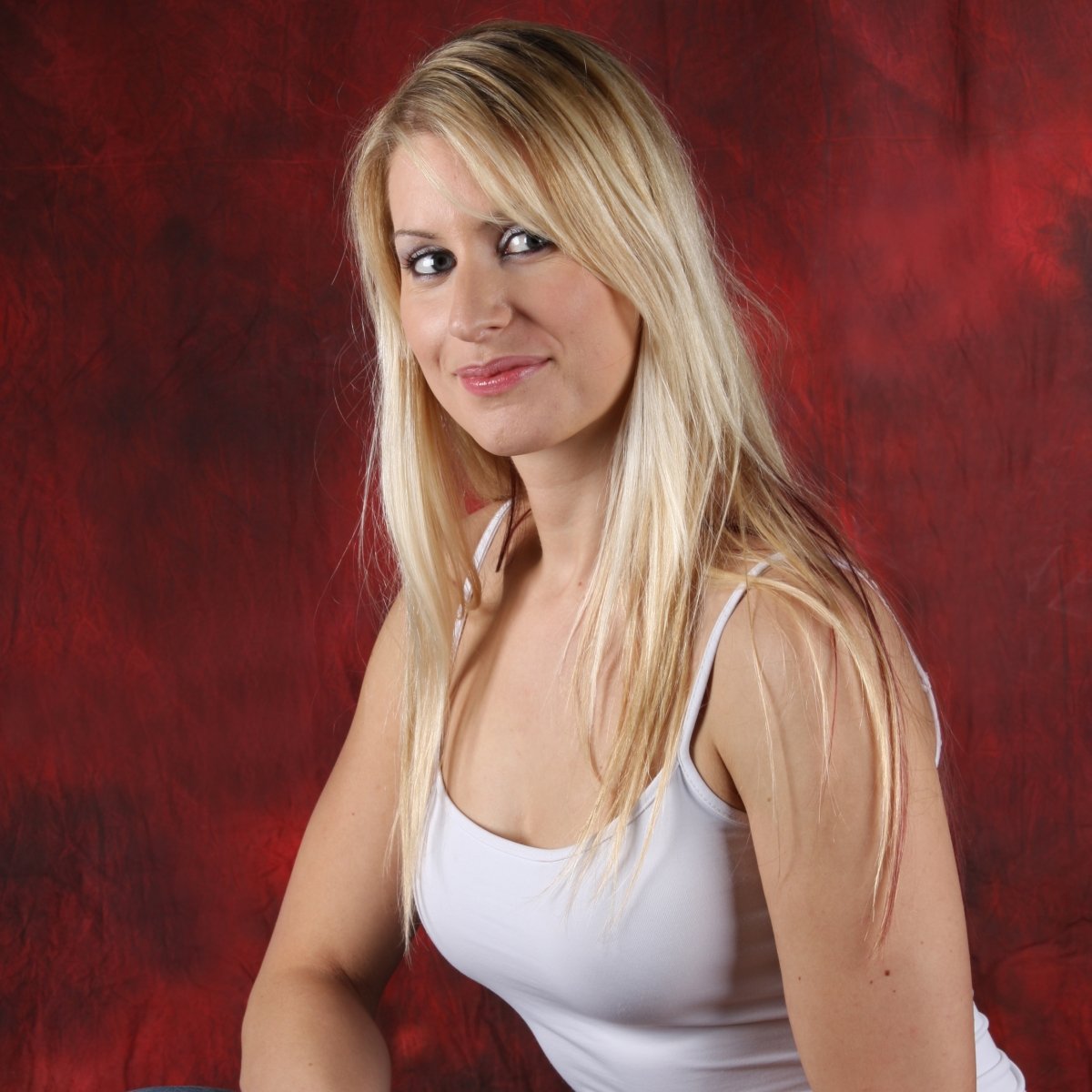 Walimex pro Stoffhintergrund 'Struktur Rot', 3x6m