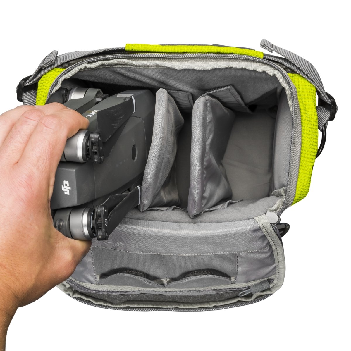 Mantona elements Outdoor Rucksack hellgrün