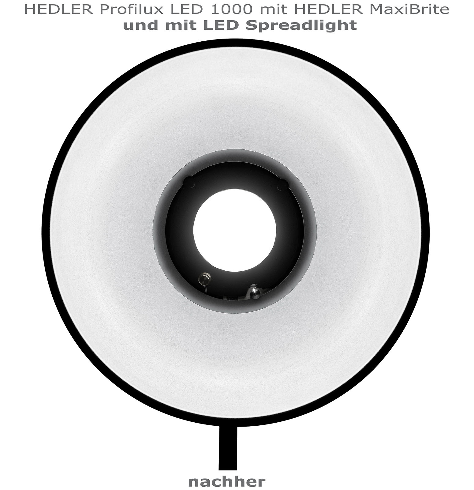 HEDLER LED Spreadlight für alle HEDLER LED-Leuchten