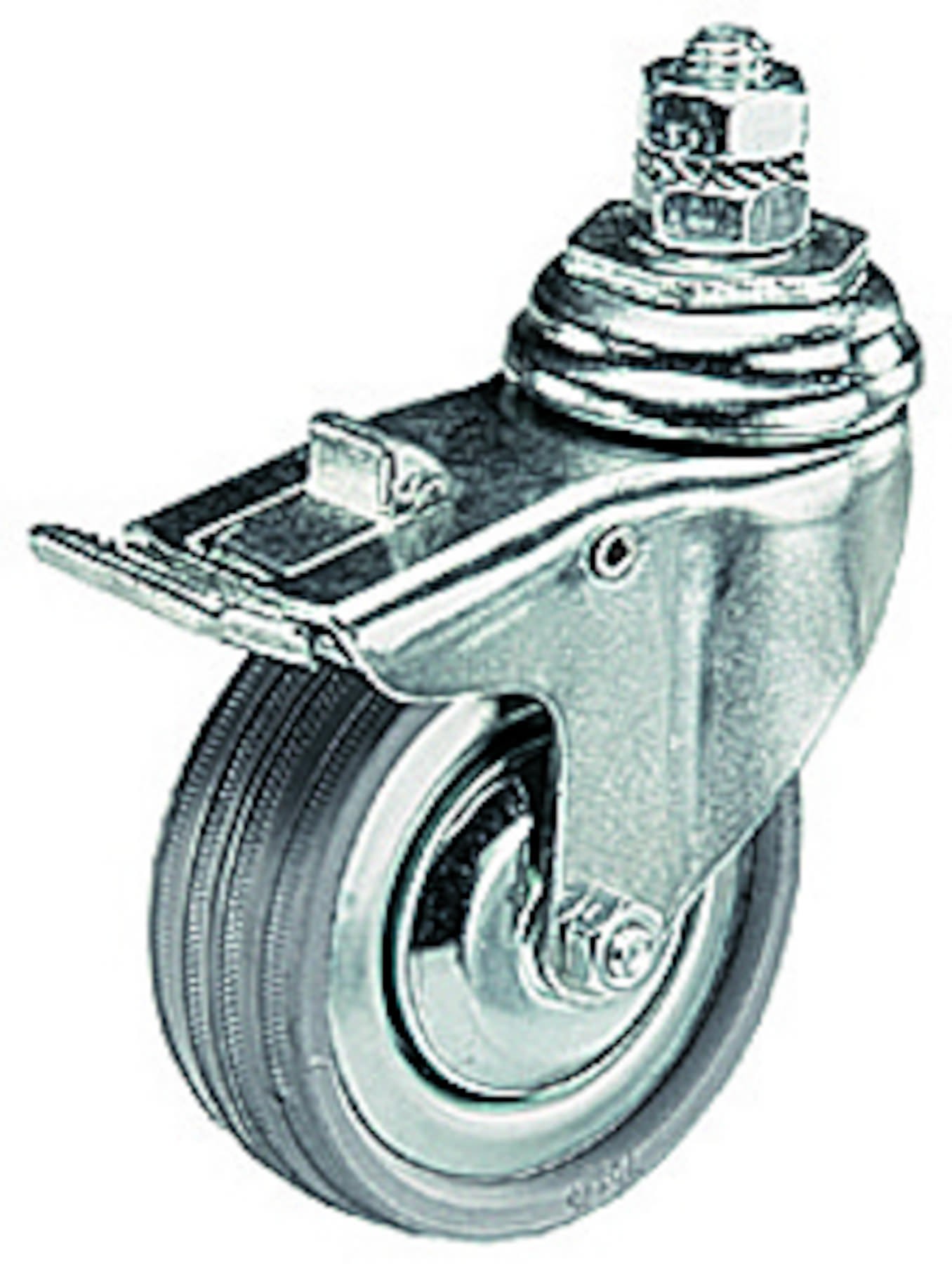 Manfrotto RÄDERSATZ Ø75 MM M 10 BREMSE