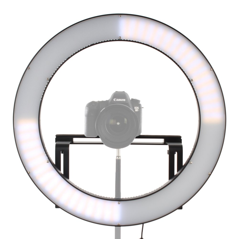 Falcon Eyes Bi-Color LED Ringlampe Dimmbar DVR-512DVC auf 230V