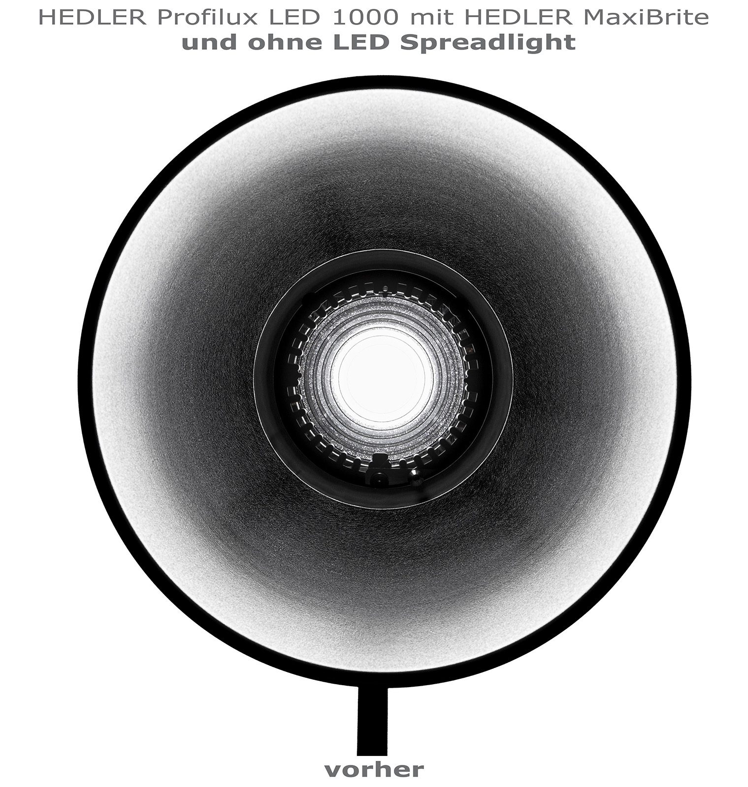 HEDLER LED Spreadlight für alle HEDLER LED-Leuchten