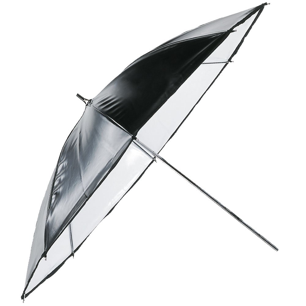 HENSEL Master M Schirm Ø 82 cm, schwarz/weiß