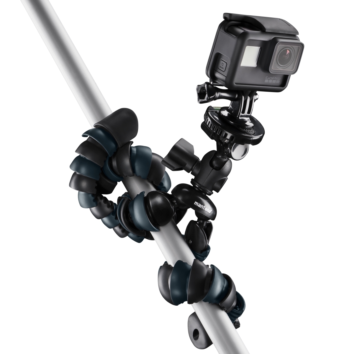 Mantona Armadillo DSLR schwarz grau Mini & Tischstativ 28 cm