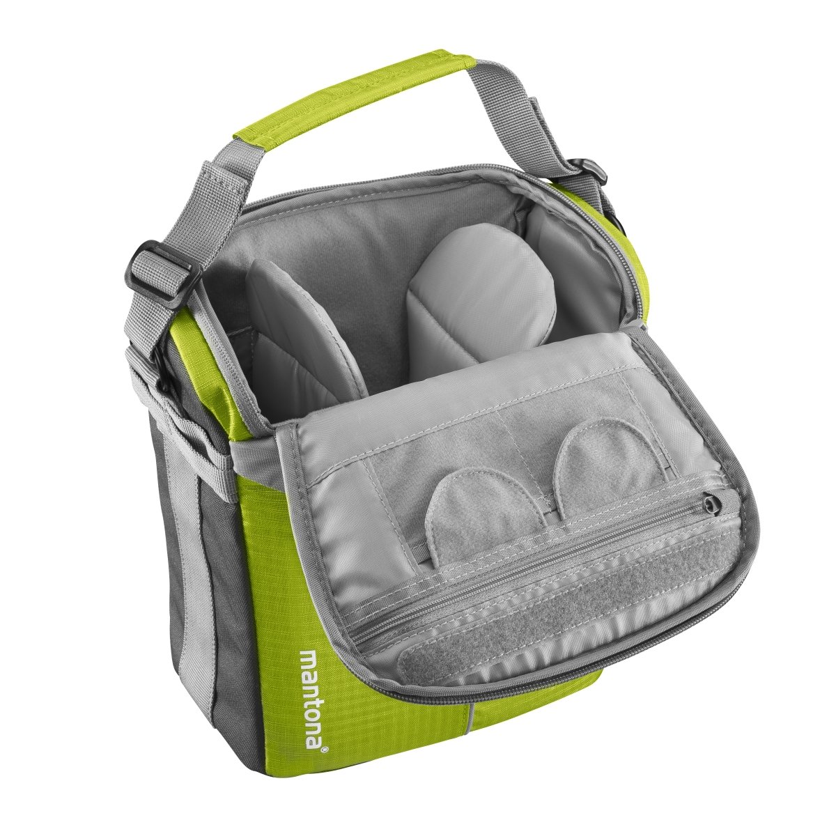 Mantona elements Outdoor Rucksack hellgrün