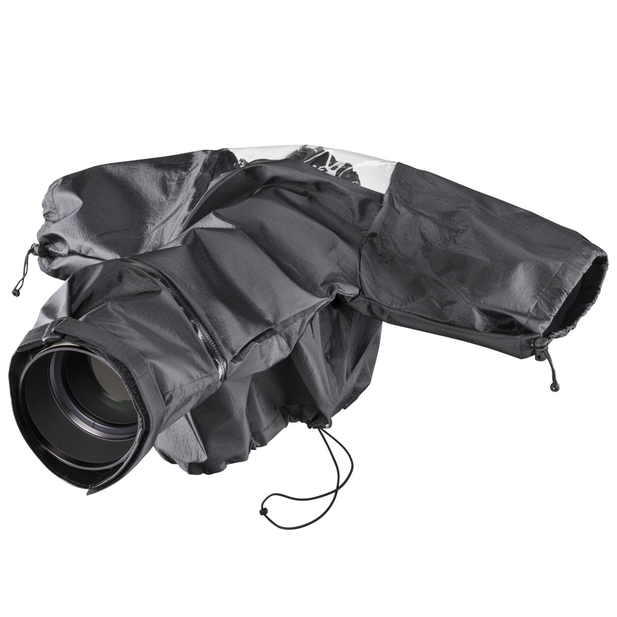 Kipon Regenschutzhülle TELE f SLR Kameras schwarz