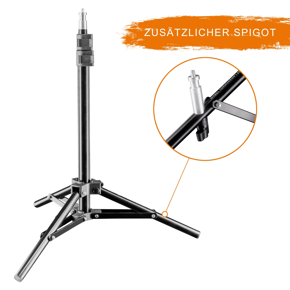 Walimex pro WT-802 Lampenstativ 108cm