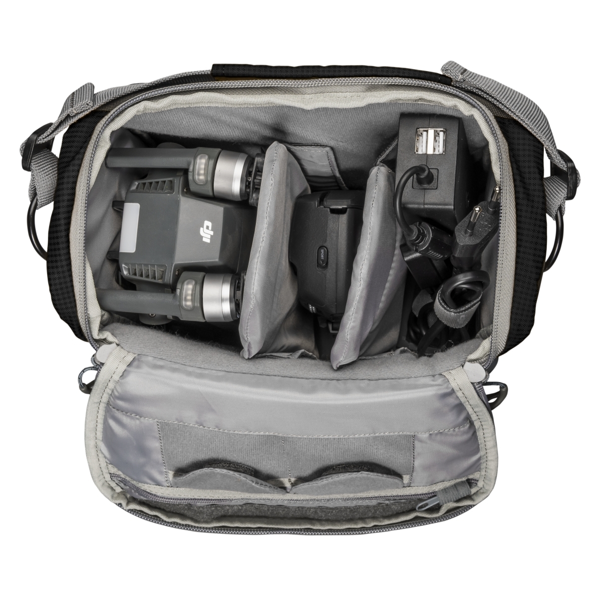 Mantona elements Outdoor Rucksack schwarz