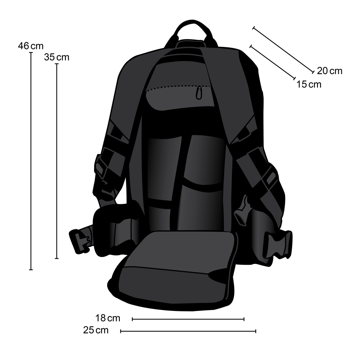 Mantona Trekking Fotorucksack