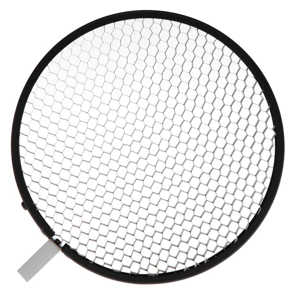 Hensel 7"-Wabe, rund, schwarz, Nr.3