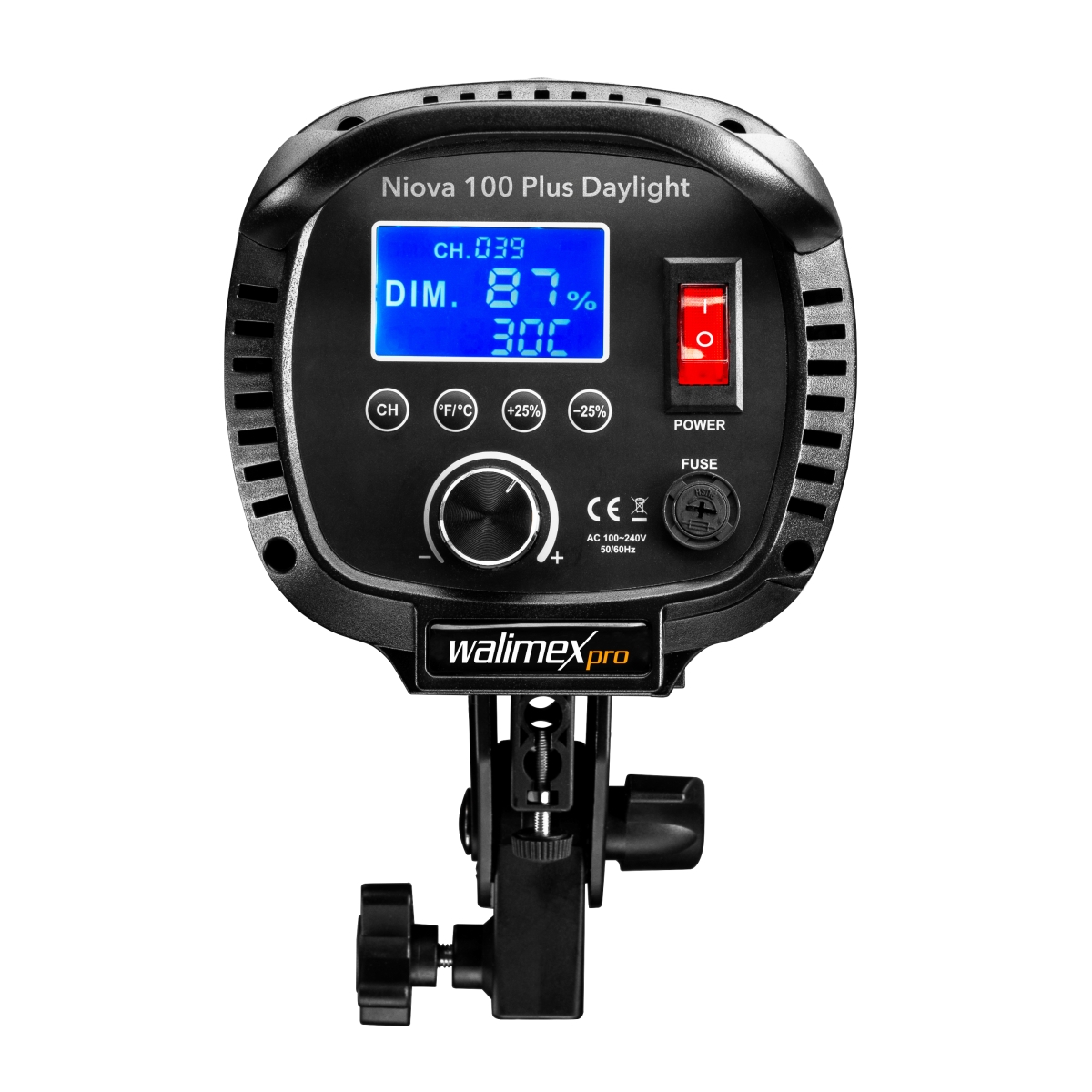 Walimex pro LED Niova 100 Plus Daylight 100W Foto Video Studioleuchte