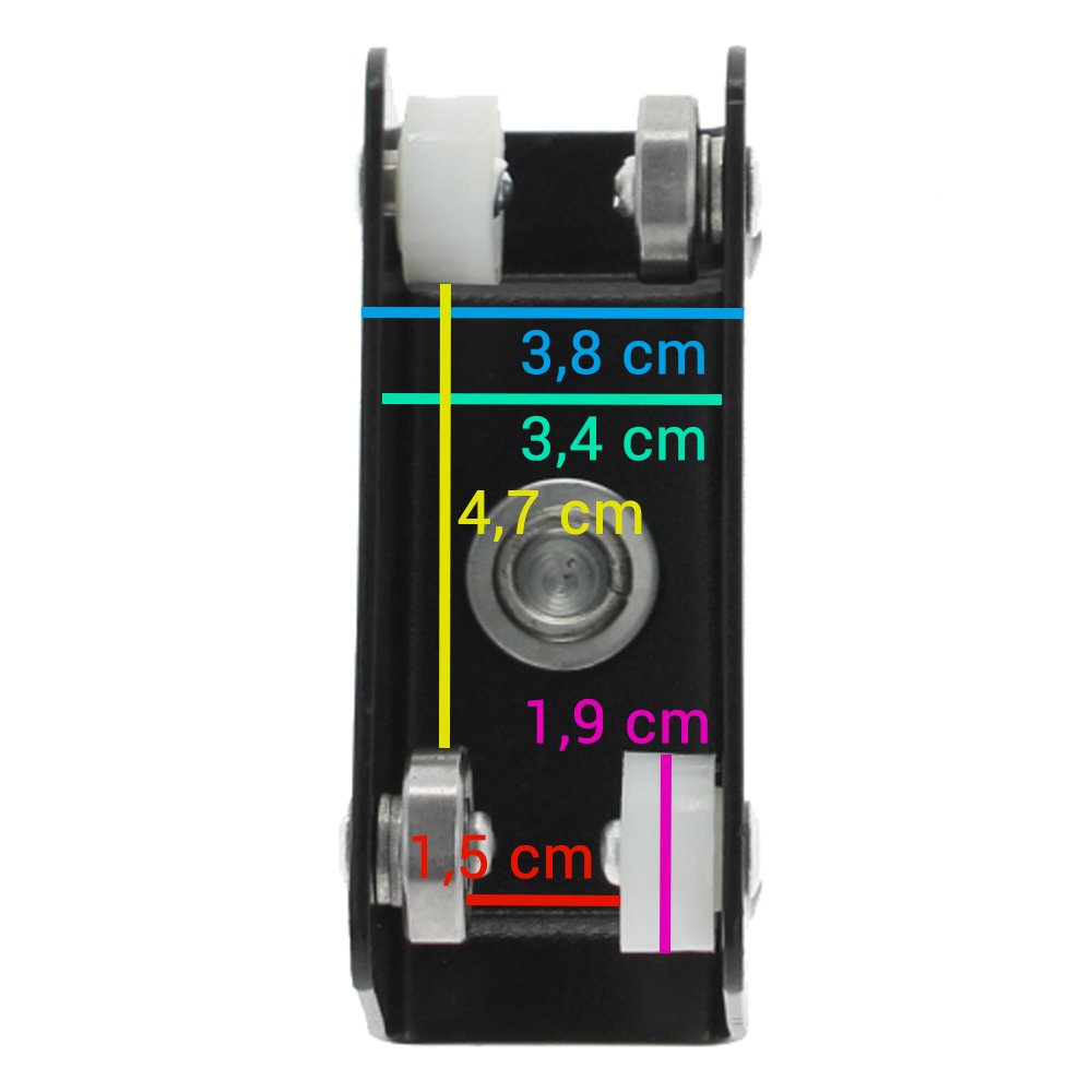 Falcon Eyes Decken Schienensystem B-3030C 3x3 m inkl. 4 Pantografen