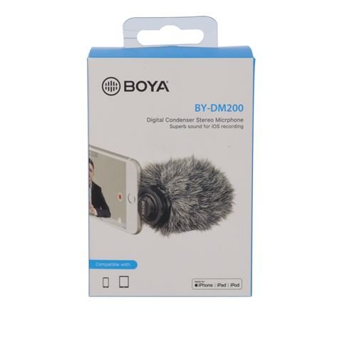 Boya Digitales Shotgun Mikrofon BY-DM200 für iOS