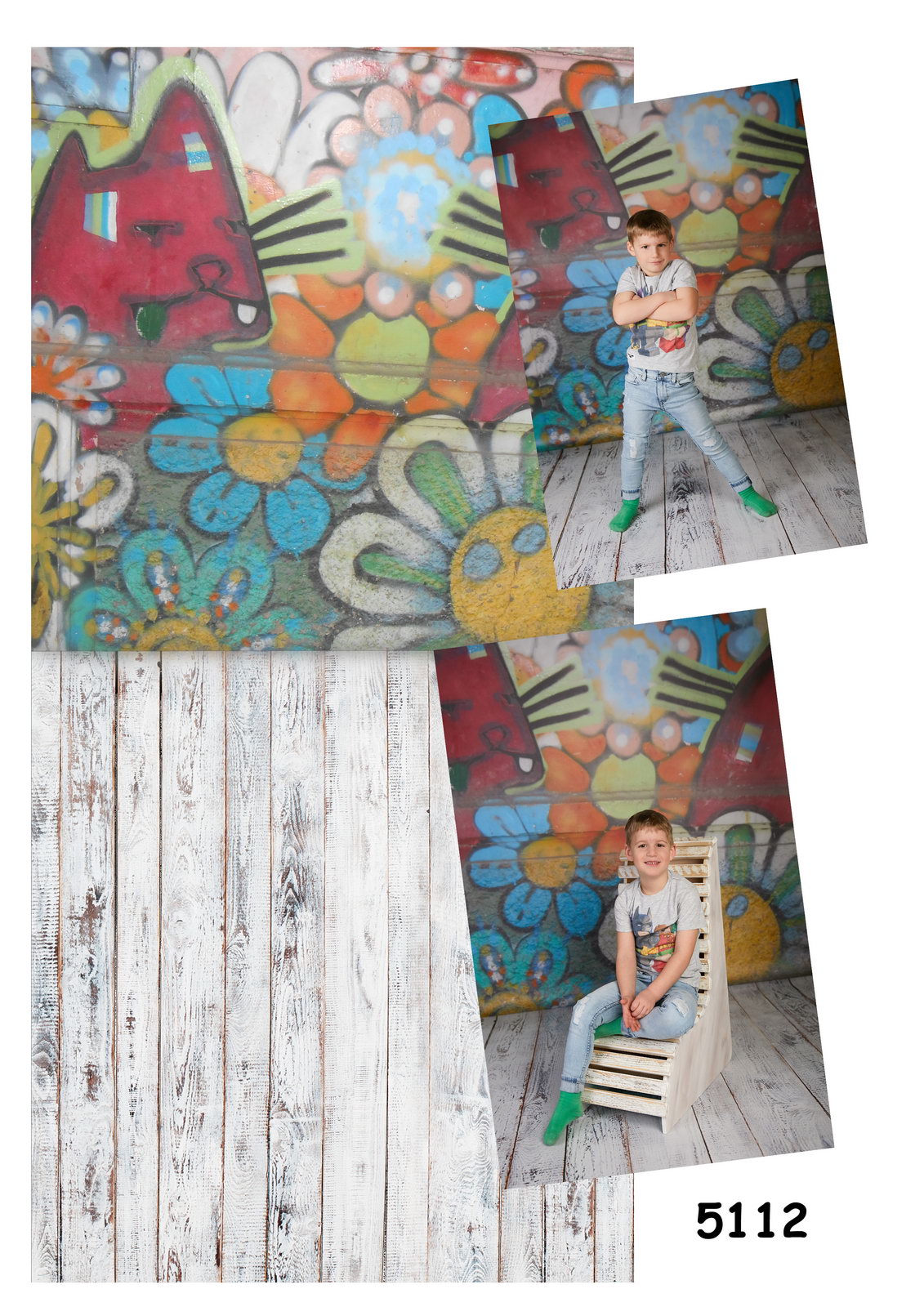 Motivhintergrund / Motif background #5112 300x600cm