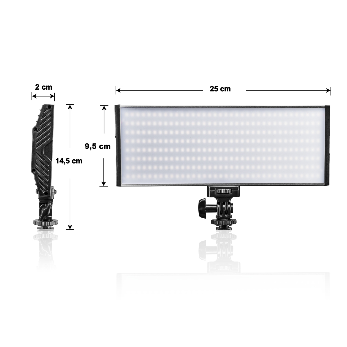 Walimex pro LED Niova 300 Bi Color 30W On Camera LED Leuchte