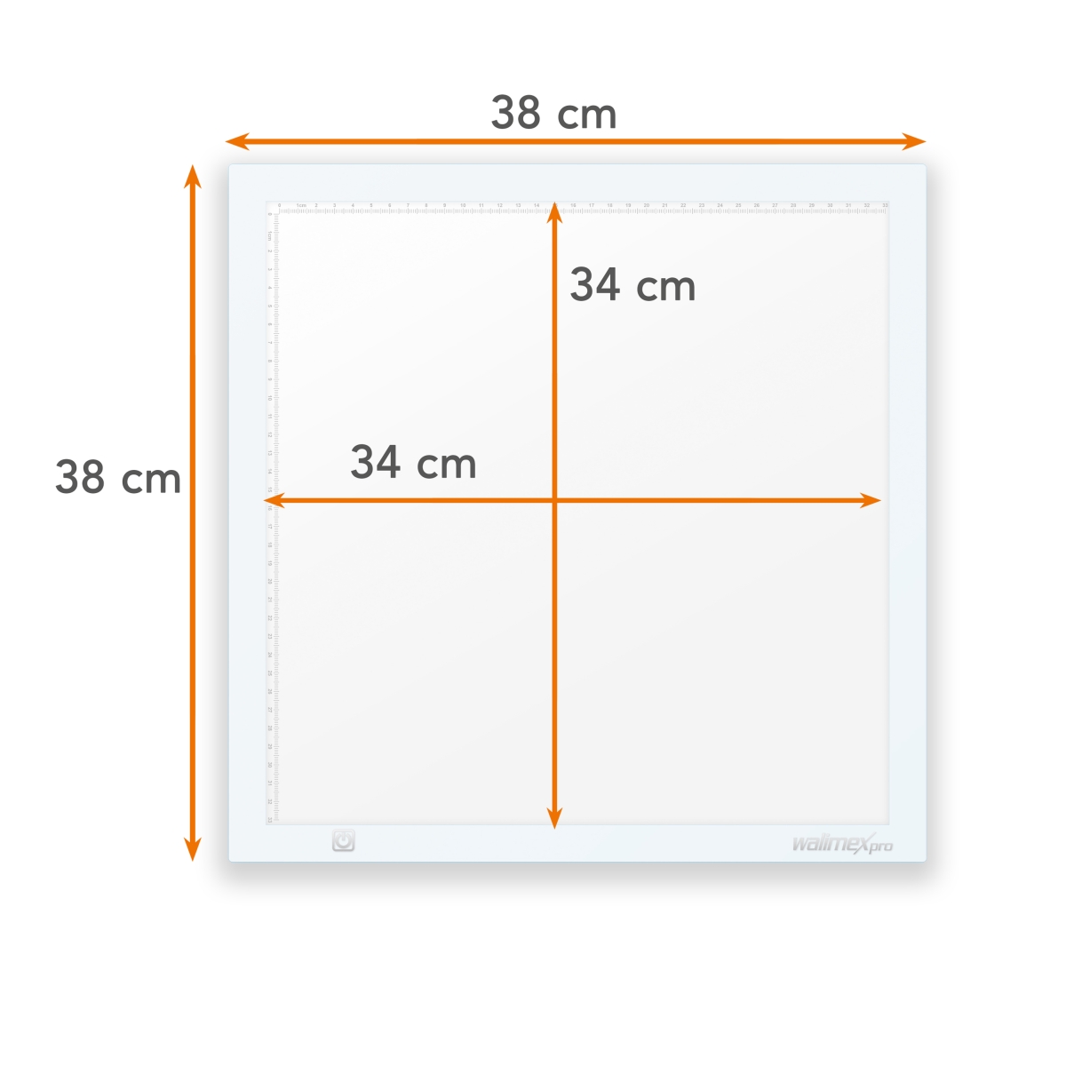 Walimex pro LED Leuchttisch Shining White 380 15W