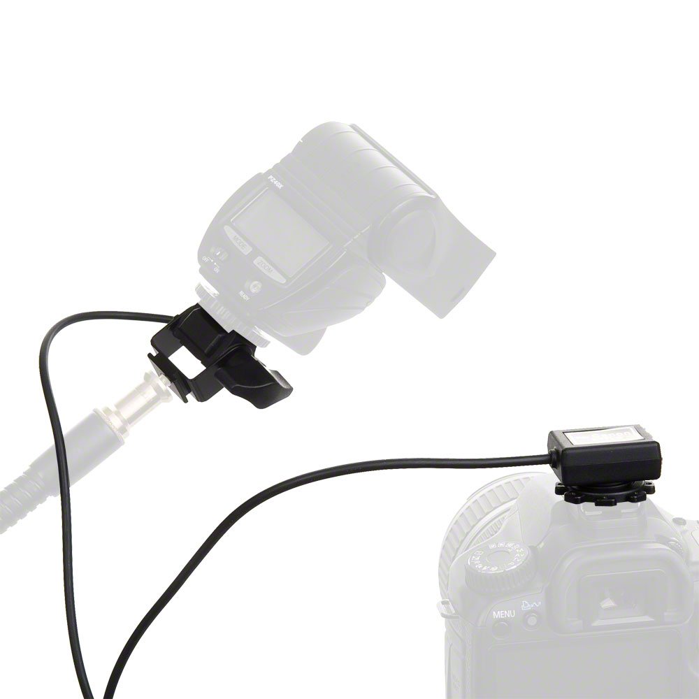 Walimex XL Blitzkabel Canon TTL, 1/4 Zoll, 4,5m