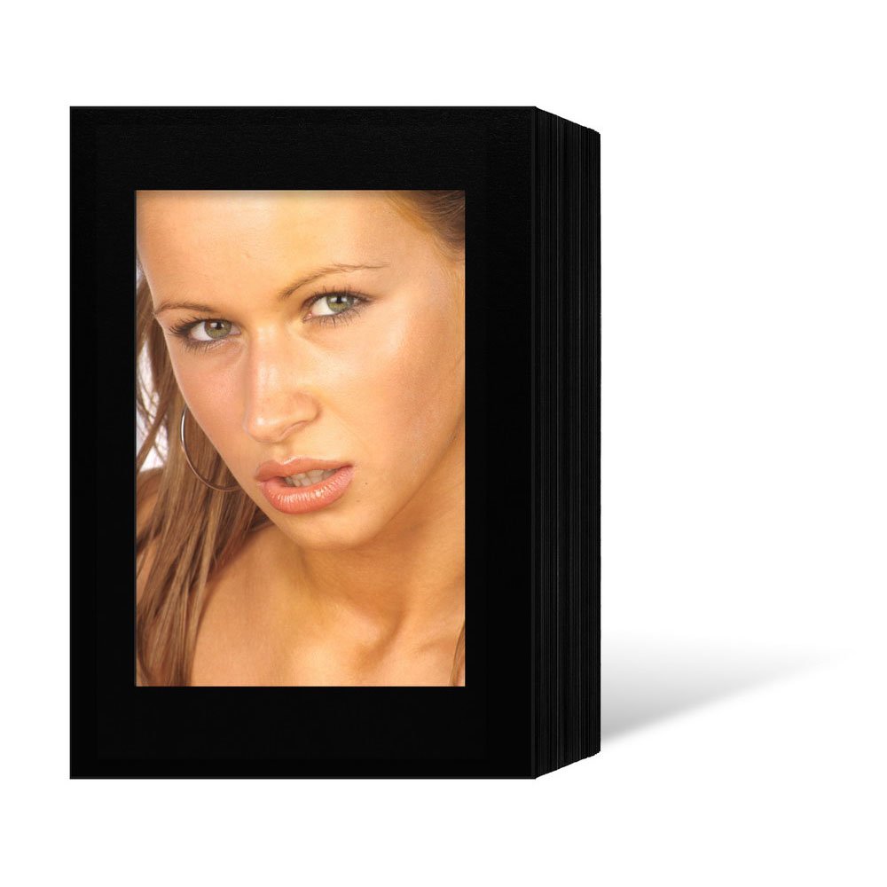 Endlos 10x15 schwarz matt