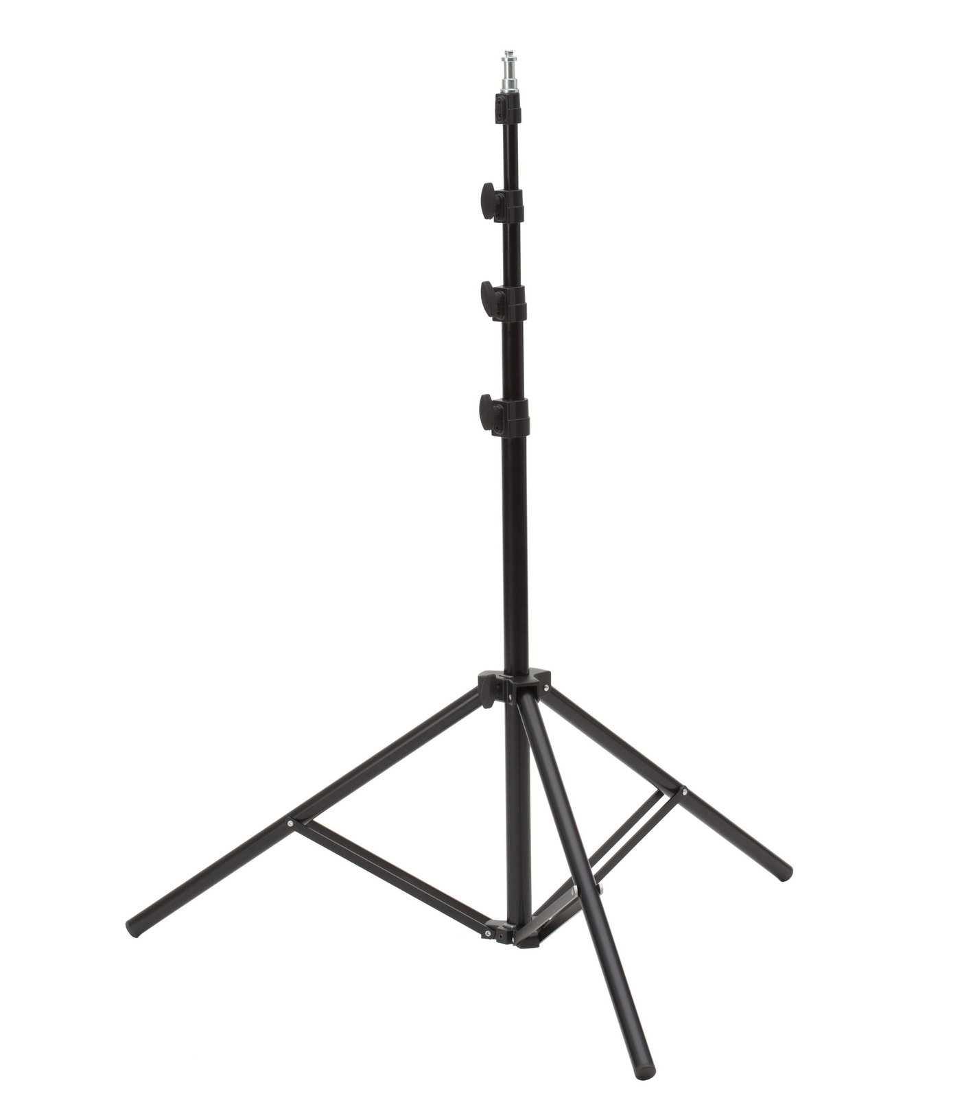 HEDLER Compact black 2,40 m luftgedämpft Leuchtenstativ