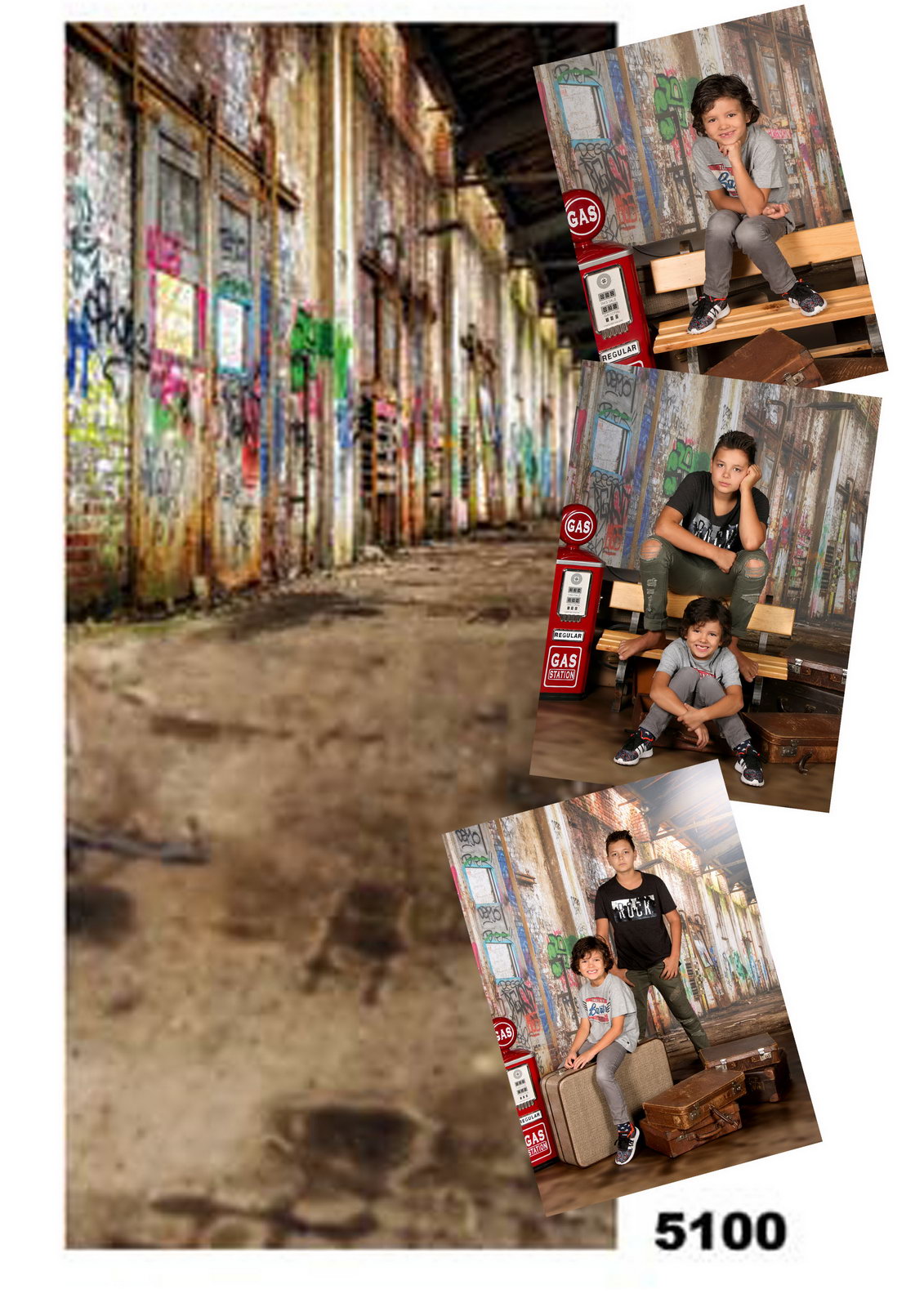 Motivhintergrund / Motif background #5100 200x400cm