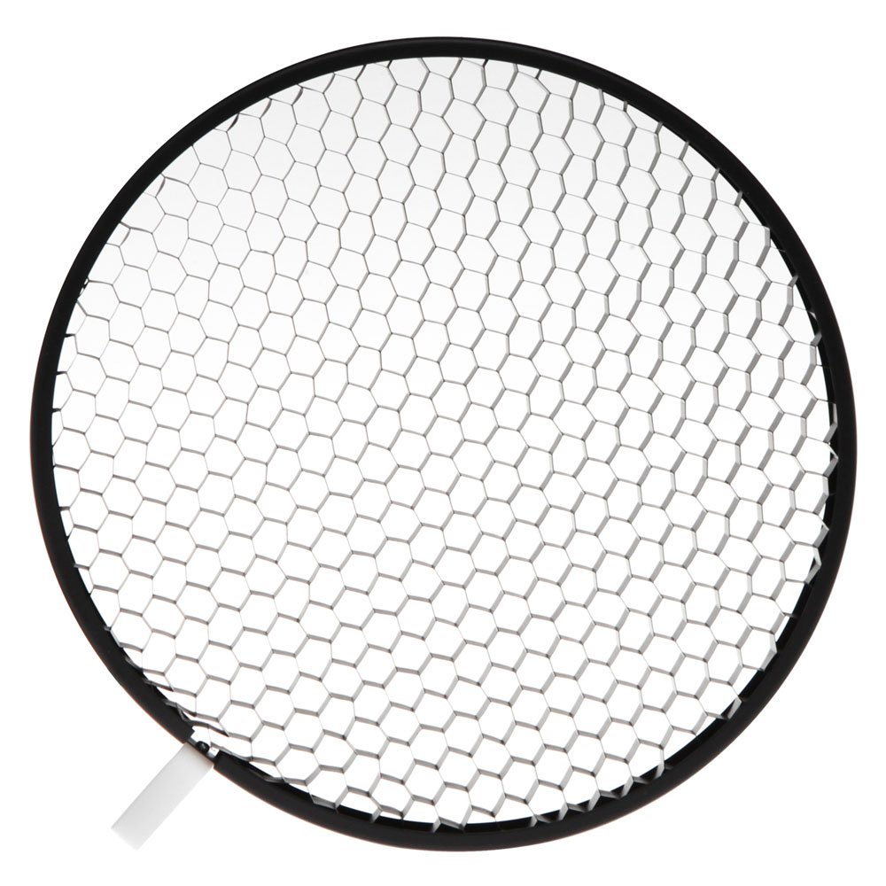 Hensel 9" Wabe, rund, schwarz, Nr. 4