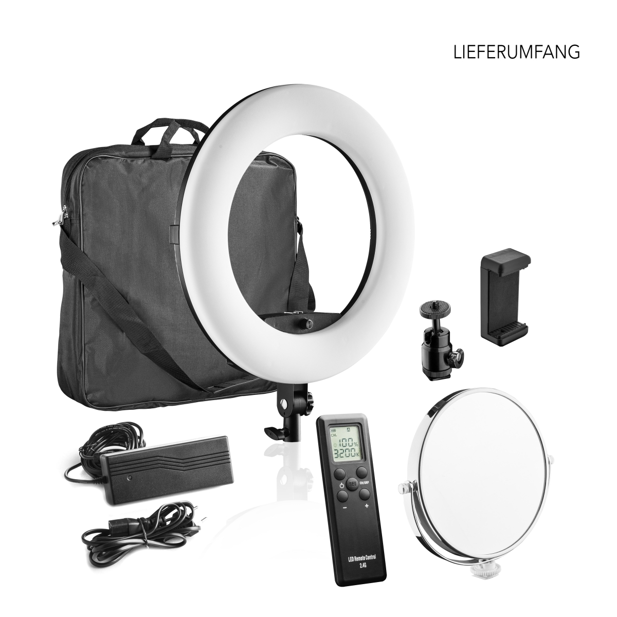 Walimex pro LED Ringleuchte Medow 960 Pro Bi Color