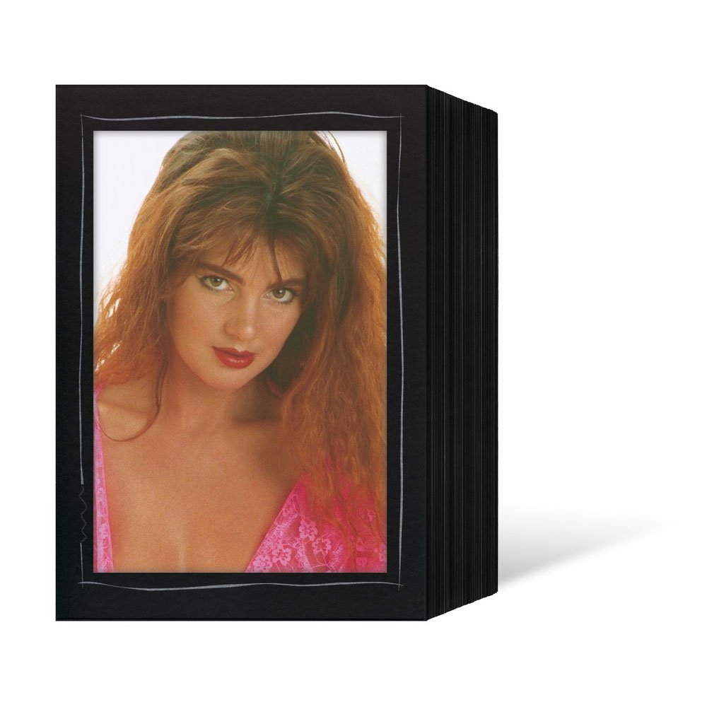 Endlos 15x20  schwarz mit silber gedruckter "Tusche"-Umrandung