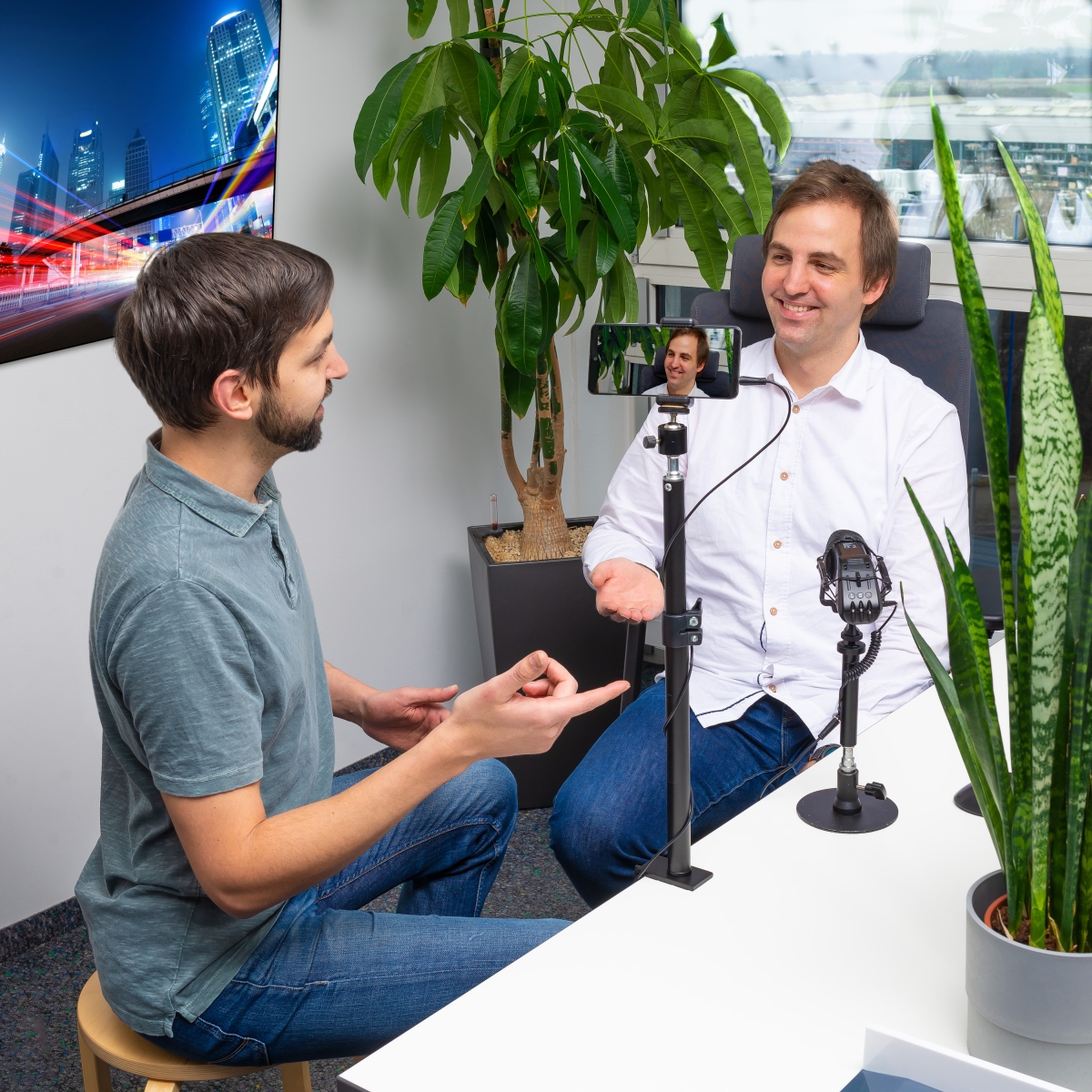 Walimex pro Table Top Lampenstativ 35-65