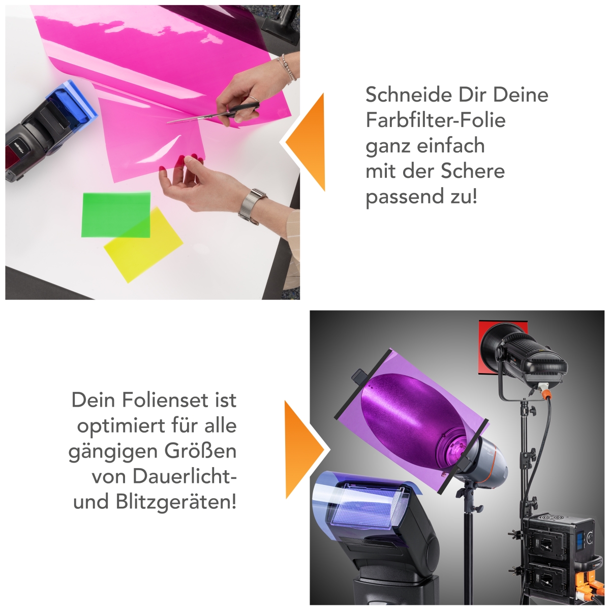 Walimex pro Farbfilterset 12tlg., 40x50cm