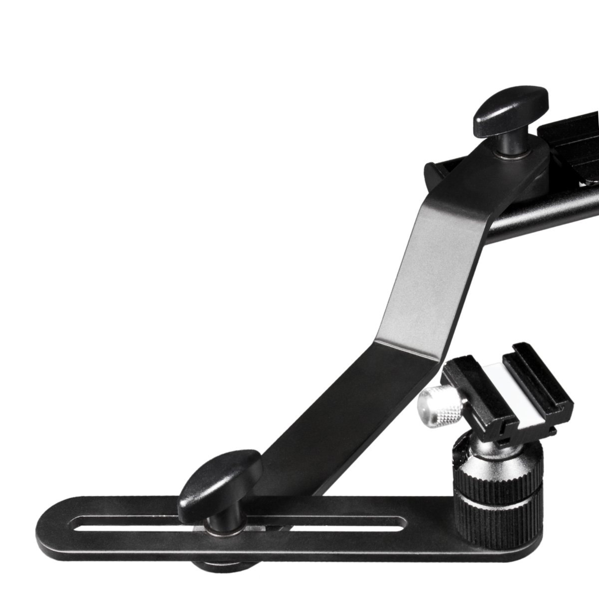 Walimex Makro Blitzschiene Pro mit Y-Kabel Canon