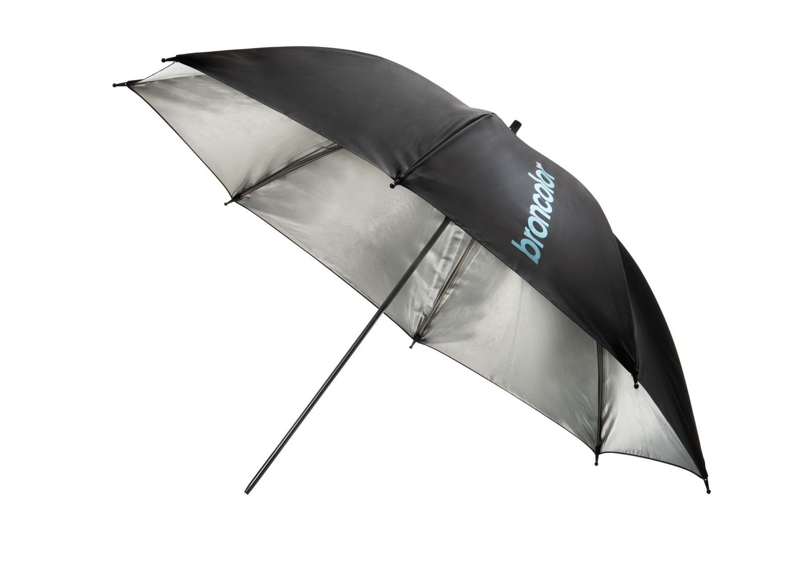 broncolor Schirm Ø 105 cm silber / schwarz