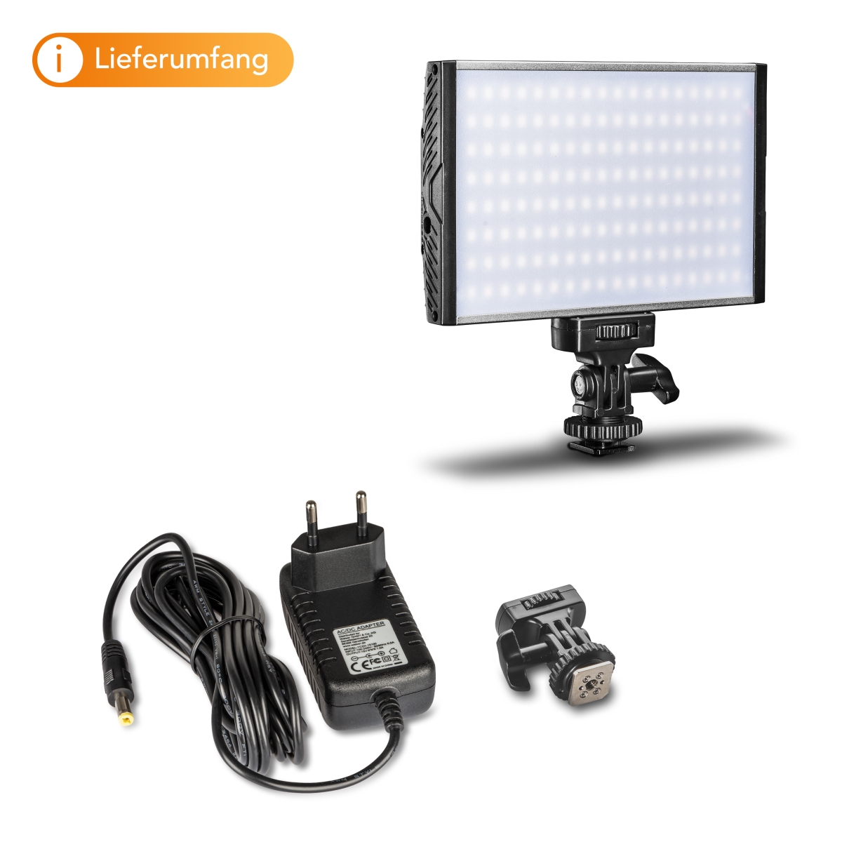 Walimex pro LED Niova 150 Bi Color 15W LED Leuchte plus Netzteil