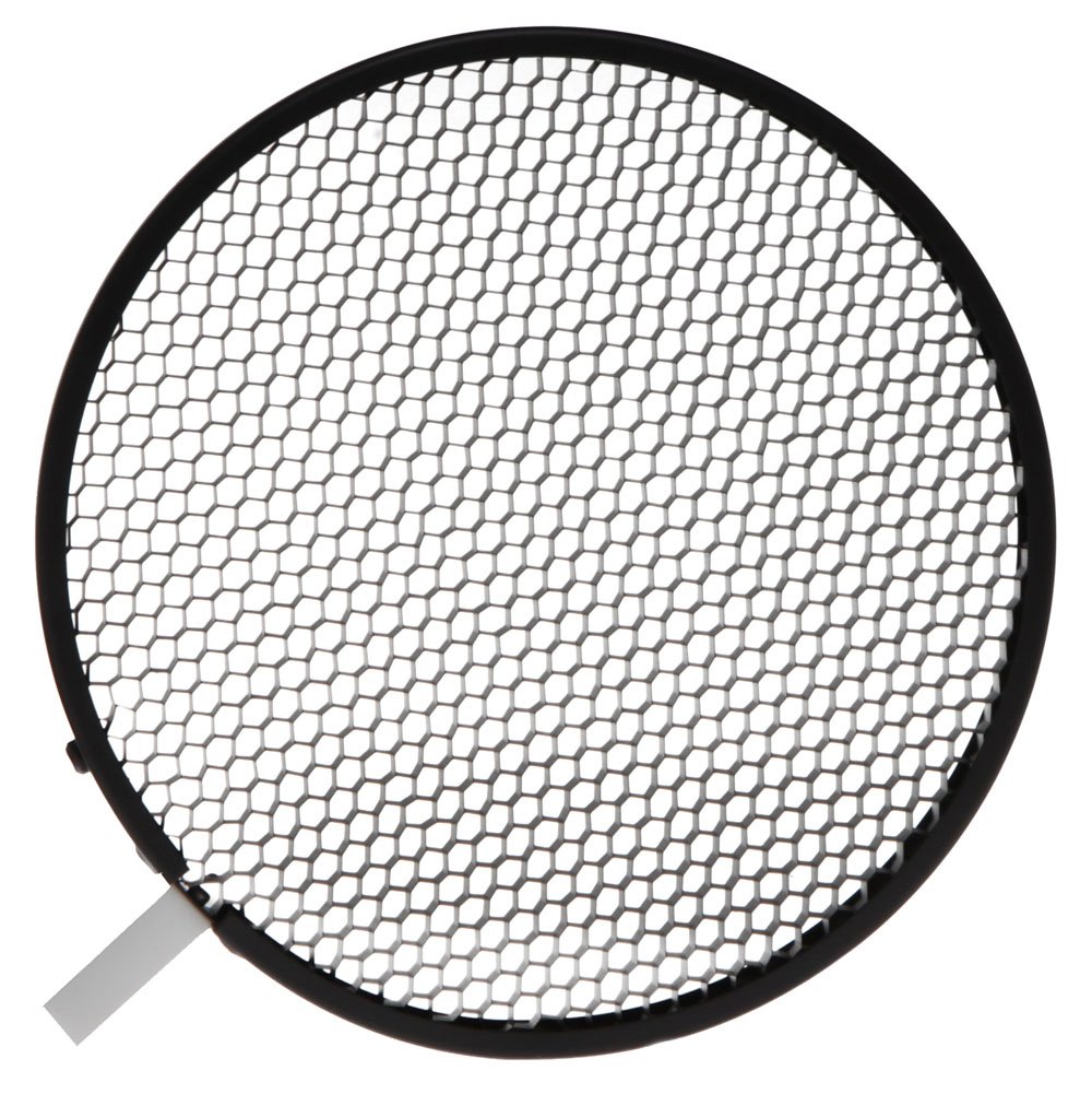 Hensel 7"-Wabe, rund, schwarz, Nr. 2