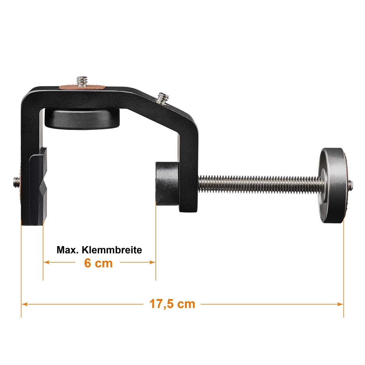 Walimex pro KX-20 Stativ Klemme mit Mittelsäule